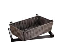 Paniers Coulissants For Placard, Organisateur De Tiroir De Garde-robe Tissé À La Main, Panier Coulissant, Rail Tampon Silencieux, For Placard/cuisine/bureau(564-624mm)