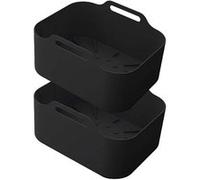 Paniers Cuisson Silicone X2 Silipot2 Black Kitchencook G