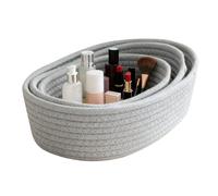 Paniers De Rangement,Corbeille En Coton Pour Linge Et Rangement | Panier À Jouets,Pour Vêtements Couvertures Serviettes Couches Linge Chambre De Bébé Bébé Dortoir Placard Salle De Bain Garde-Manger Sa