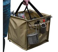 Paniers de rangement de camping, organisateurs pour grands emballages d'équipement, accessoires de rangement multifonctionnels pour cordes de sécurité, outils, aliments, couverts