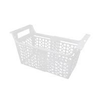 Paniers de Rangement pour Congélateur Coffre, Bacs de Rangement Extensibles pour Congélateur, Paniers en Fil Métallique, Support de Rangement avec Poignée pour Cuisine ou Salle de Bain(L)