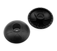 Paniers en argile pour poteaux - Paniers en argile pour bâtons de randonnée | Panier pour bâtons de trekking | 2 embouts ronds pour bâtons de randonnée | Protection des pointes | Conseils pour bâton