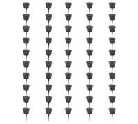 Paniers en maille pour engrais, panier pour orchidées engrais - tasses nutritionnelles pour planter, 50 paniers d'engrais pour orchidées, aquarium, orchidées à libération lente pour cultiver pia