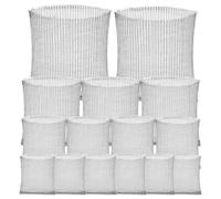 Paniers Gopher - Lot de 15 protections en maille en acier inoxydable, protection contre les racines, barrière robuste pour , bouclier animal durable | Merveilleux accessoire de jardin pour
