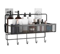 Paniers muraux en fil métallique - Panier de rangement mural en fil métallique de style rustique | Rangement polyvalent pour courrier, clés, , etc., facile à installer, idéal pour la décoration