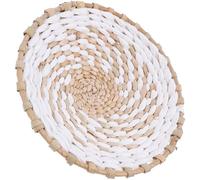 Paniers Muraux Tressés Ronds en Style Bohème pour Maison