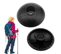 Paniers pour barres de randonnée, pointes rondes non antidérapantes pour la boue, la neige, 2 accessoires de rechange durables, compatibles avec les secteurs de trekking et de sport