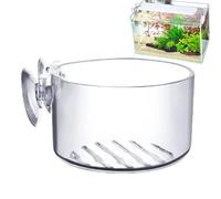 Paniers pour d'Étang | Panier pour d'Aquarium en Acrylique avec Ventouses,Décorations pour Propagation Culture Jardinage de Crevettes Intérieur Vivarium Paludarium