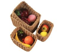 Paniers pour l'organisation - Bacs de rangement pour étagères | Organisateur de placard décoratif pour garde-manger, salle de bain, bibliothèque, crèche, jouets, couverture de bureau, sous le lit