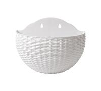 Paniers Suspendus - Vase de Pot de, Support de Pot de Suspendu | Décoration Murale pour l'intérieur, Le Balcon et Le Jardin, conteneur d'orchidées Pothos Semi-Circulaire pour Balcon, appar