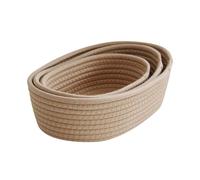 Paniers tissés pour le rangement - Panier de rangement pliable en coton pour chambre d'enfant, bébé, garçon, fille, couches, jouets, couvertures, serviettes, dortoir, placard, salle de bain