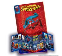 Panini 004378AF Spiderman 60ème Anniversaire Album + Range Cartes