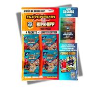 Panini 365 2026/2027 Adrenalyn XL Kickoff Multipack - 24 cartes + 1 carte édition limitée + protection d'expédition HeartGlobal