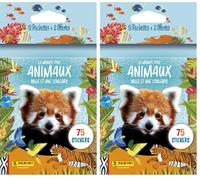 PANINI Animaux 2025 Blister 13 Pochettes + 2 offertes (Lot de 2)