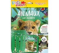 Panini Animaux Pack Loisirs Album + 50 Pochettes