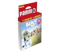 Panini BLUEY 2 - JOUONS ENSEMBLE Blister 11 pochettes + 4 offertes, Bleu