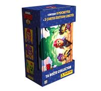 Panini Brawl Stars Trading Cards Boite métal 8 Pochettes + 3 Cartes édition limitée