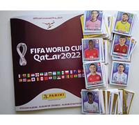 PANINI Collection complète d'autocollants pour la Coupe du monde Qatar 2022 670 + album , blanc