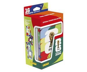 Panini Coupe du Monde DE LA FIFA 2026 Stickers - Boîte métal Grand Format 16 Pochettes