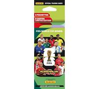 Panini Coupe du Monde DE LA FIFA 2026 Trading Cards Game Blister 3 Pochettes + 2 Cartes édition limitée