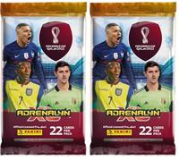 Panini Coupe du Monde Qatar de la FIFA 2022 Adrenalyn XL - Fat Pack (Lot de 2)