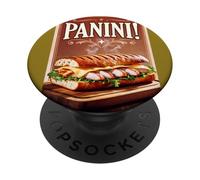 Panini Délicieux Sandwich Italien pressé PopSockets PopGrip Adhésif