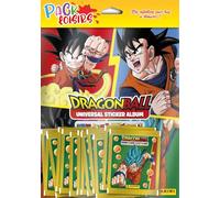 Panini Dragon Ball Universal Pack Loisirs Album + 50 Pochettes