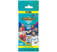 Panini FIFA 365 Adrenalyn XL 2027 Trading Cards - 1 Fat Pack de 26 cartes