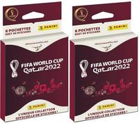 Panini FIFA World Cup 2022 Qatar 2022™ Blister 6 Pochettes (Lot de 2)