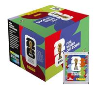 Panini FIFA World Cup 2026 Lot de 50 autocollants Booster Pack, Multicolore