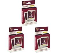 Panini FIFA World Cup Qatar 2022 - Blister 12 pochettes + 1 OFFERTE 004286KBF13 (Lot de 3)