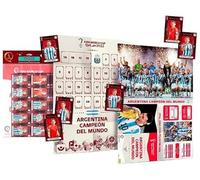 Panini FIFA World Cup Qatar 2022 Série officielle d'autocollants - Winner Complete Set - Maxi Poster + 30 Stickers
