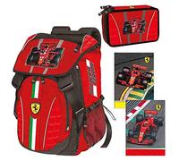 Panini Franco Cosimo Sac à dos extensible 59872 + Trousse 3 Zip Kids 59882 + 3 cahiers coordonnés, bleu, standard