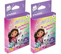Panini Gabby ET LA Maison Magique 2 - des Moments Heureux Blister 8 Pochettes (Lot de 2)