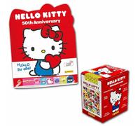Panini Hello Kitty 50th Anniversary - Collection d'autocollants (Box-Bundle)