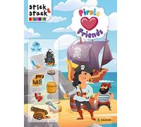 PANINI INFANTIL PIRATE FRIENDS 270 STICK & STACK - Papier Cartonné - Article Décoratif - Thème Pirates