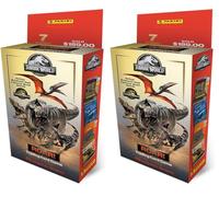 Panini Jurassic World 4 Trading Cards Game Blister 3 Pochettes (Lot de 2)