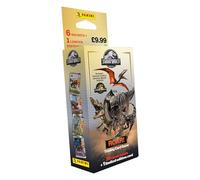 Panini Jurassic World 4 Trading Cards Game Blister 5 Pochettes + 2 Cartes édition limitée