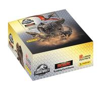 Panini Jurassic World 4 Trading Cards Game Boite de 18 Pochettes + 1 Carte édition limitée