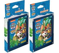 PANINI LA PAT'PATROUILLE Mission Jungle Blister 8 Pochettes (Lot de 2)