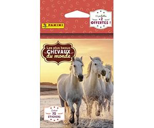 Panini Les Plus Beaux Chevaux du Monde Blister 13+2 offertes