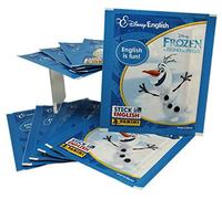 Panini Lot de 10 sachets de stickers Disney La Reine des Neiges - English is Fun !