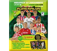 PANINI | Megazestartset Adrenalyn XL - La Liga 2025 - Album à collectionner - 4 paquets de cartes - Édition limitée