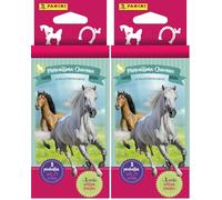 PANINI Merveilleux Chevaux Trading Cards Blister 3 Pochettes (Lot de 2)