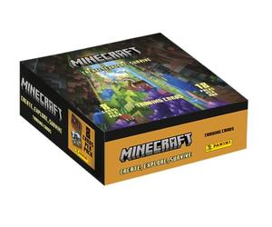 Panini Minecraft Trading Cards 3 - Create, Explore, Survive Boîte de 18 Pochettes