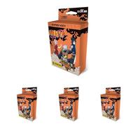 PANINI Naruto - Les Aventures d'un Ninja ! Blister 7 Pochettes + 1 Carte édition limitée (Lot de 4)