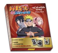 Panini Naruto Shippuden 2 Coffret de 1 Album + 18 Pochettes + 3 Cartes Edition Limitée