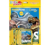 Panini National Geographic Dino Pack Loisirs Album + 50 Pochettes