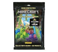 Panini Minecraft Challenges 18 Packs Trading Cards English Multicolore Enfants