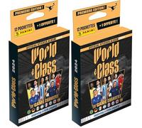 Panini PANINI FIFA World Class 2024 Stickers Blister 12 Pochettes + 1 Offerte (Lot de 2)